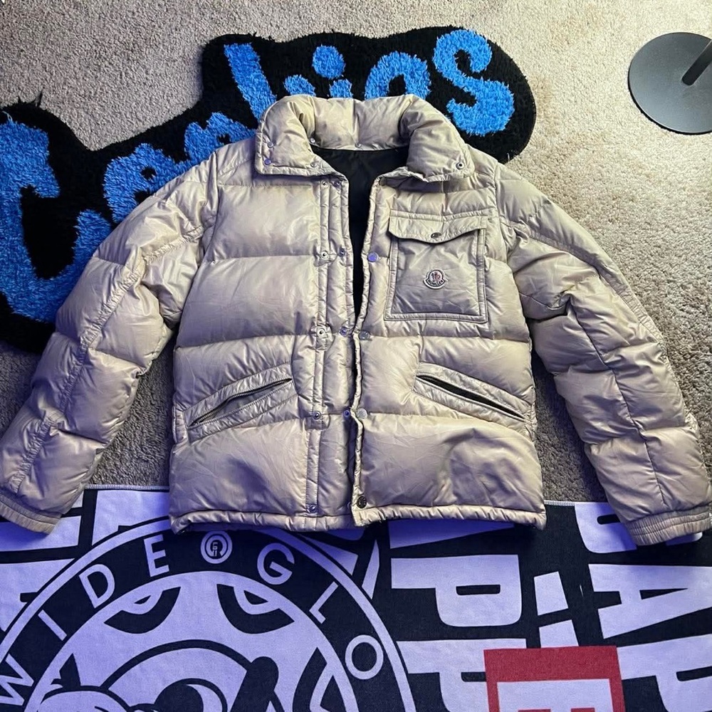 Moncler Beige Puffer Jacket